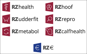 With the breeding values from the herd genotyping programme you also receive our health breeding values and the RZ€.