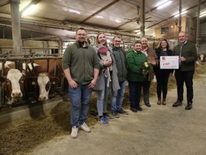 Zu Besuch bei Familie Hans Estelmann in Gerolfing - die Fleckviehzüchter des Jahres
&copy; Zuchtverband Pfaffenhofen